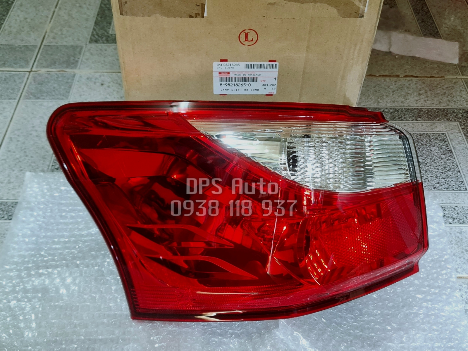 Đèn lái sau (đèn hậu) Isuzu Mu-X chính hãng