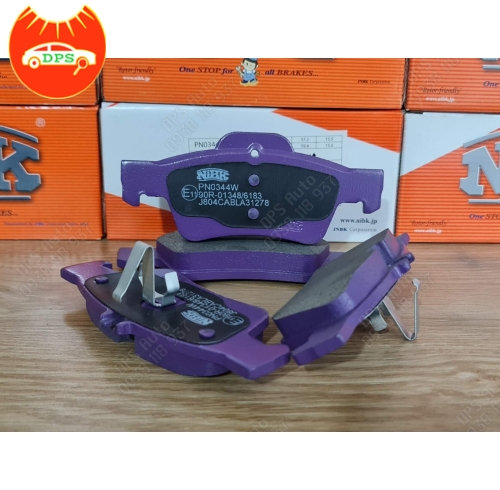 Bố thắng sau Mercedes E200 E250 E300 hiệu NiBK PN0344W