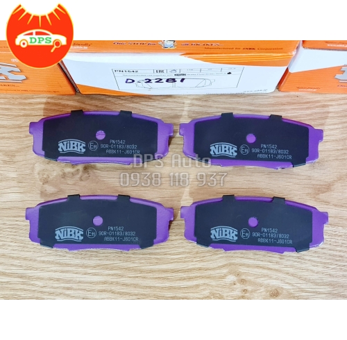 Bố thắng sau Toyota Landcruiser 200, Lexus LX460/LX570 hiệu NiBK PN1542