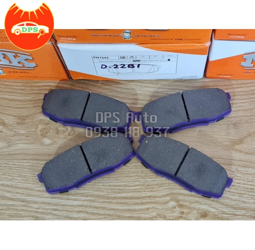Bố thắng sau Toyota Landcruiser 200, Lexus LX460/LX570 hiệu NiBK PN1542
