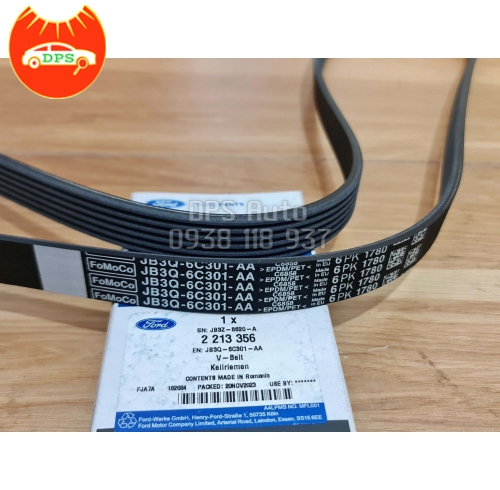 Dây curoa tổng Ford Ranger 2.0 chính hãng JB3Q6C301AA 