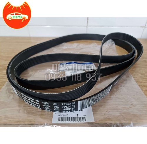 Dây curoa tổng Ford Ranger Mazda BT50 2.2 chính hãng AB39-6C301-AB (7PK3136) 