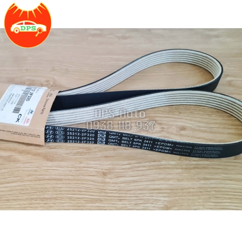 Dây curoa tổng Hyundai Santafe 2015-2017 máy dầu chính hãng 252122F320