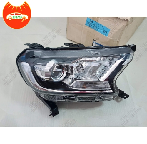Đèn pha Ford Ranger 2016 2017  2018 RH chính hãng EB3B-13W029-PP / EB3Z-13008-FM