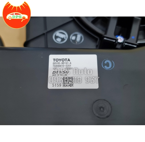Hộp giàn lạnh sau Toyota Fortuner chính hãng 88500-0K191
