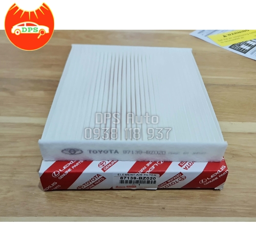 Lọc gió máy lạnh Toyota Veloz, Avanza, Raize hiệu Toyota 87139-BZ020
