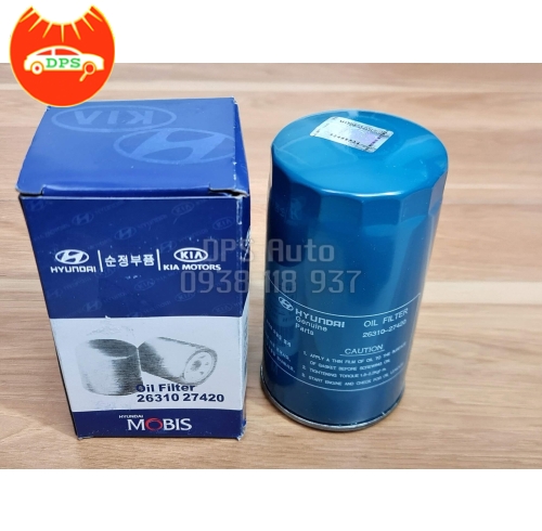 Lọc nhớt Hyundai SantaFe, Tucson 2000-2009 hiệu Hyundai 26310-27420
