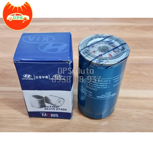 Lọc nhớt Hyundai SantaFe, Tucson 2000-2009 hiệu Hyundai 26310-27420