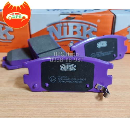 Bố thắng sau Chevrolet Captiva 2011-2018 hiệu NiBK PN-0098