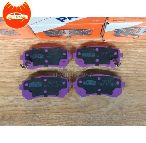 Bố thắng sau Kia Forte Cerato 2008-2013 hiệu NiBK PN-0436