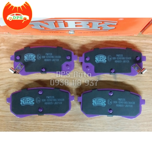 Bố thắng sau Hyundai I10 chính hãng NiBK PN0526
