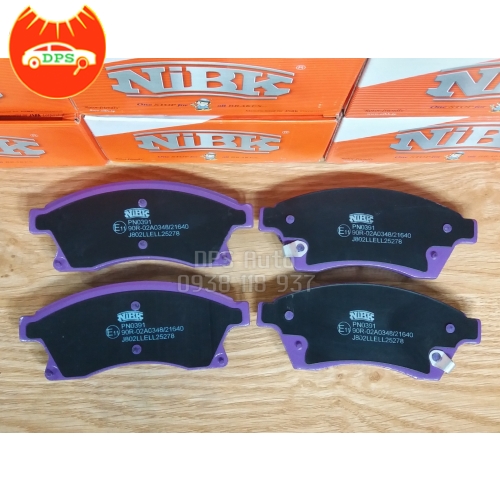 Bố thắng trước Chevrolet Cruze PN0391 chính hãng NiBK