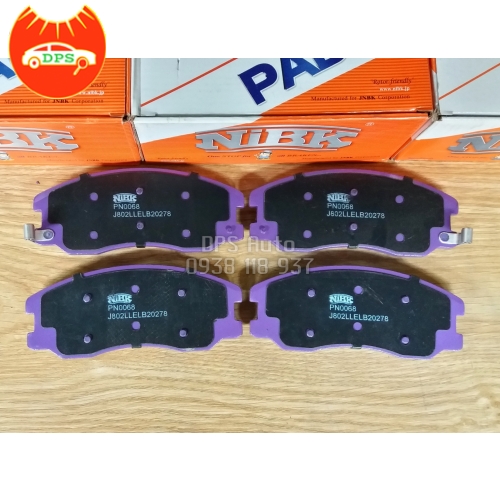 Bố thắng trước Chevrolet Captiva PN-0068 chính hãng NiBK