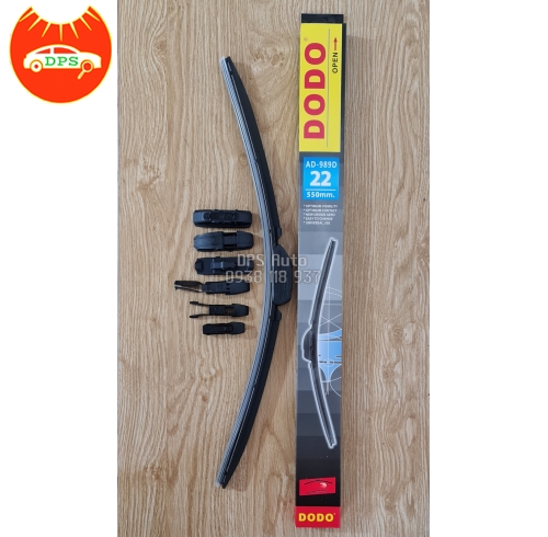 Gạt mưa mềm đa năng 22 inch (550mm) hiệu DODO