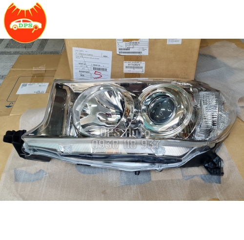 Đèn pha trái Toyota Fortuner 2009-2012 chính hãng 81170-0K270