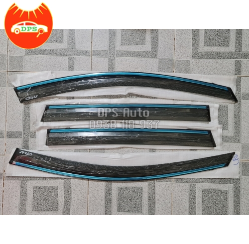 Che mưa Honda CRV 2018 mạ crome cao cấp