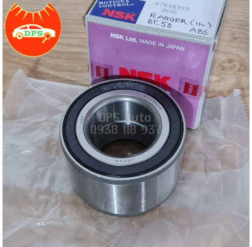 Bạc đạn bánh trước Ford Ranger BT50 có ABS hiệu NSK 47KWD03