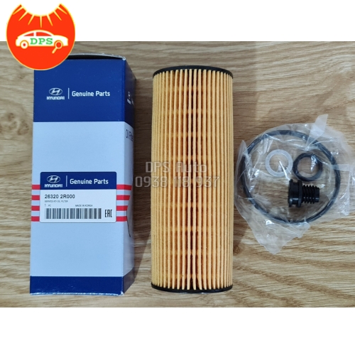 Lọc nhớt Hyundai Santafe, Kia Carnival 2019~ hiệu Hyundai 263202R000