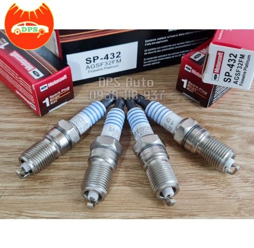 Bugi Ford Escape Mondeo Focus hiệu Motocraft SP432 (chân côn ngắn)