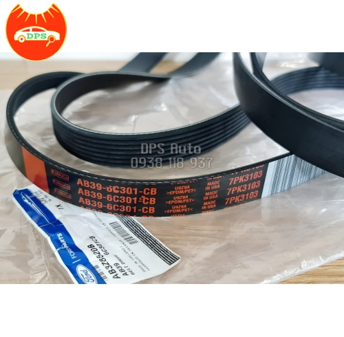 Dây curoa tổng Ford Ranger 3.2, Mazda BT50 3.2 chính hãng AB396C301CB