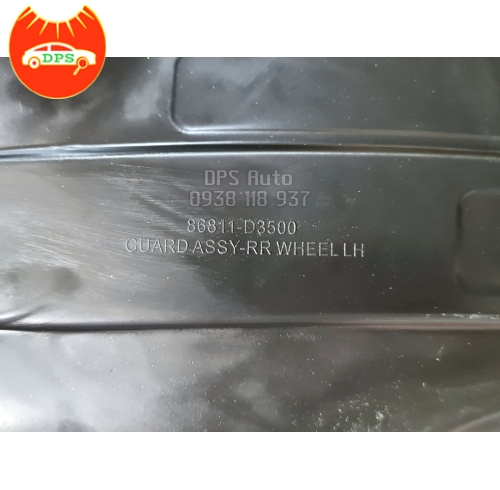Chắn bùn lòng vè sau LH Hyundai Tucson 2018-2021 86811D3500