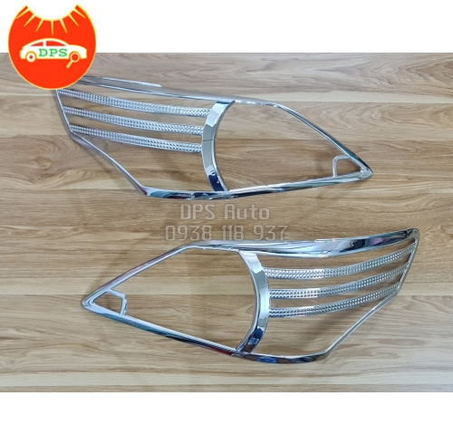 Ốp viền đèn pha Innova 2012-2015 mạ crome cao cấp