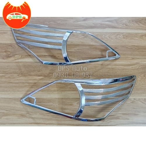 Ốp viền đèn pha Innova 2012-2015 mạ crome cao cấp