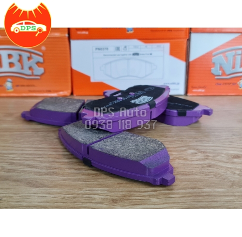 Bố thắng trước Chevrolet Aveo Gentra hiệu NiBK PN0370 (SP1158)