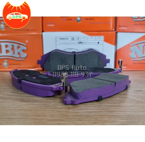 Bố thắng trước Daewoo Lacetti hiệu NiBK PN0374
