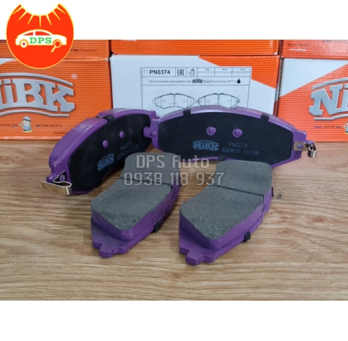 Bố thắng trước Daewoo Lacetti hiệu NiBK PN0374