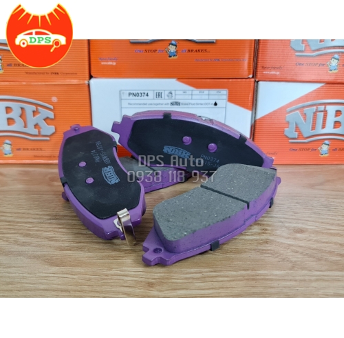 Bố thắng trước Daewoo Lacetti hiệu NiBK PN0374