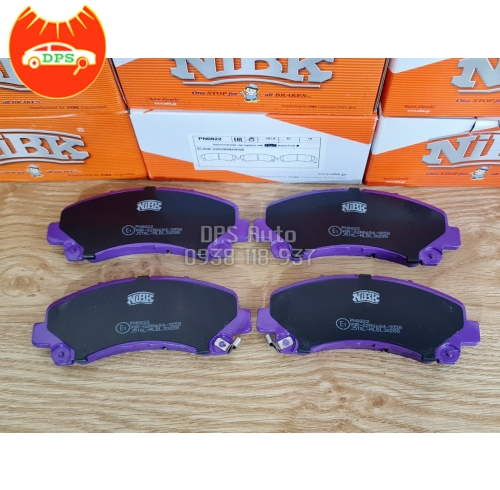 Bố thắng trước Chevrolet Colorado Traiblazer, Isuzu Mu-X chính hãng NiBK PN0822