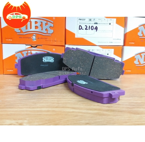 Bố thắng trước Toyota Hiace chính hãng NiBK PN1237