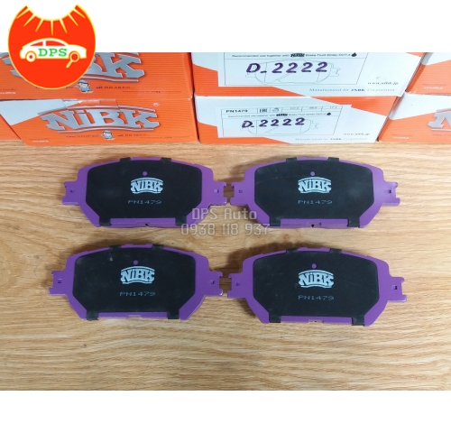 Bố thắng trước Toyota Camry 2001-2006 hiệu NiBK PN1479