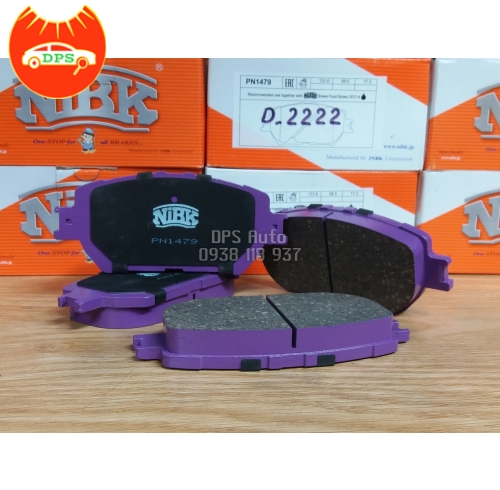 Bố thắng trước Toyota Camry 2001-2006 hiệu NiBK PN1479