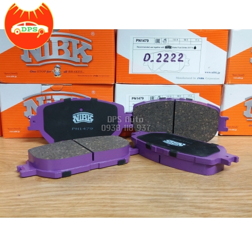 Bố thắng trước Toyota Camry 2001-2006 hiệu NiBK PN1479