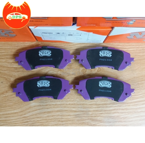 Bố thắng trước Toyota Vios, Yaris 2016-2022 hiệu NiBK PN21004