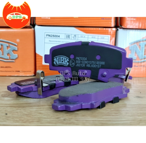 Bố thắng (má phanh) sau Mazda 3 PN25004 chính hãng NiBK