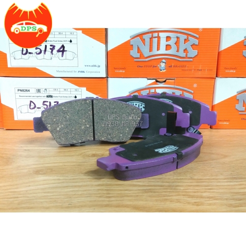 Bố thắng trước Honda City 2008-2013 hiệu NiBK PN8264