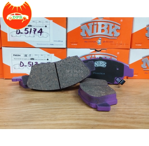 Bố thắng trước Honda City 2008-2013 hiệu NiBK PN8264
