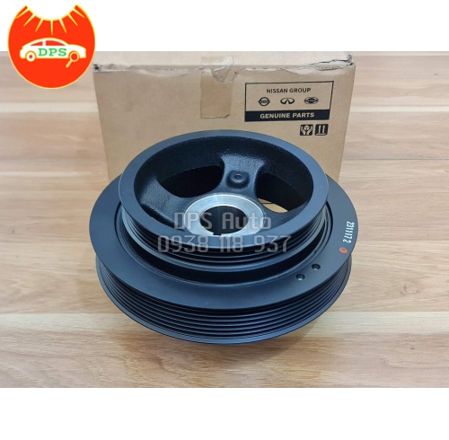 Puly cốt máy (puly trục cơ) Nissan Navara chính hãng 12303-EB70B