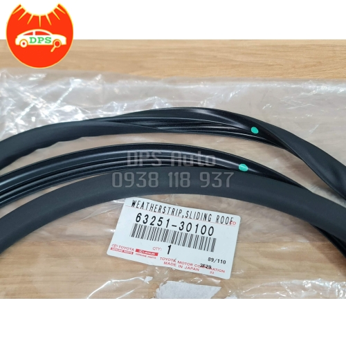 Ron (gioăng) cửa sổ trời Toyota Camry, Lexus GS Series chính hãng 63251-30100