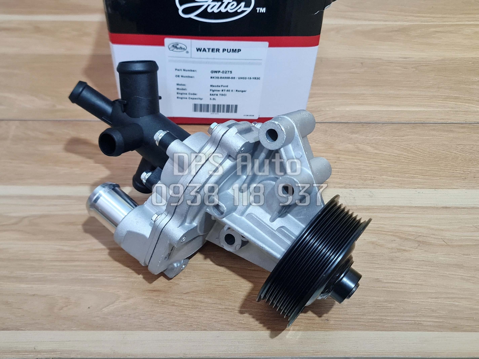 Bơm nước Mazda BT50 hiệu Gates GWP-0275