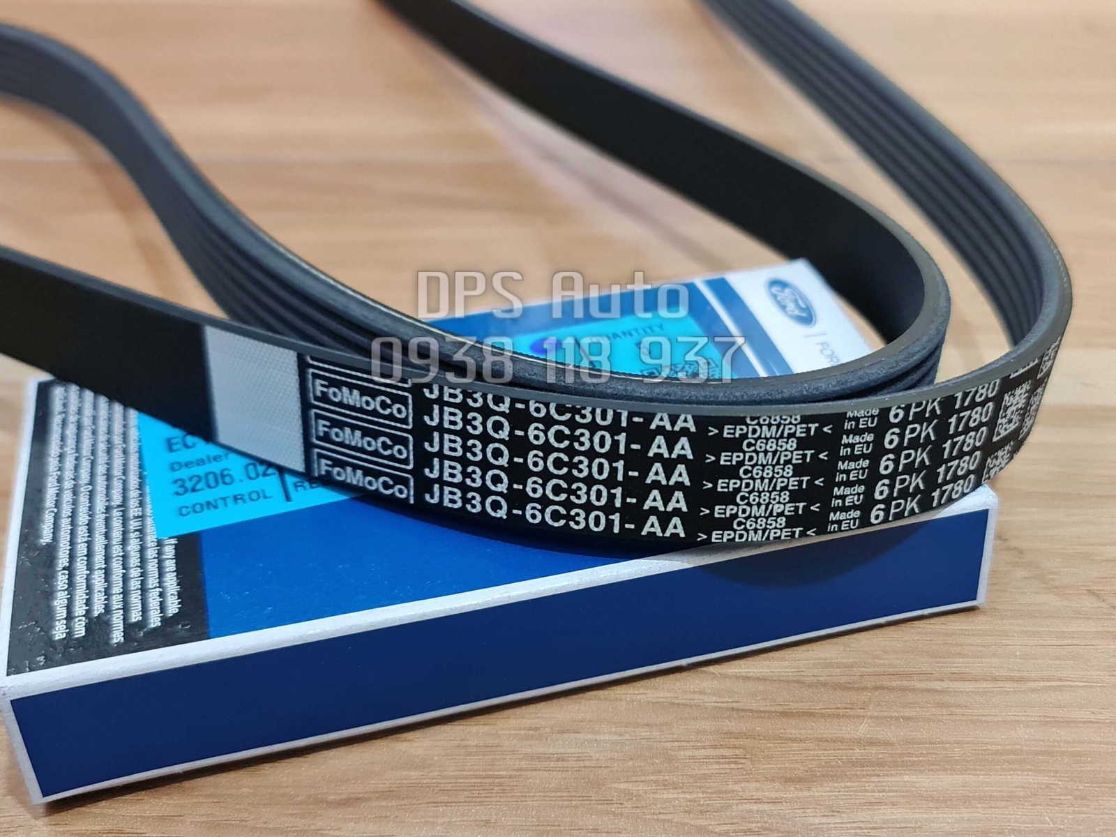 Dây curoa tổng Ford Ranger 2.0 chính hãng JB3Q6C301AA