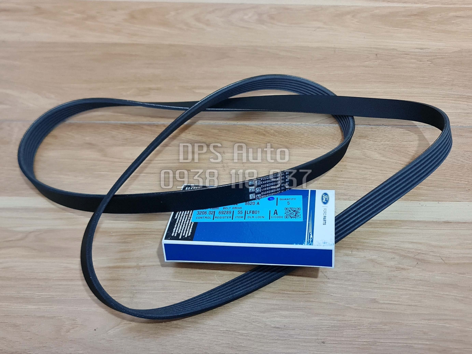 Dây curoa tổng Ford Ranger 2.0 chính hãng JB3Q6C301AA
