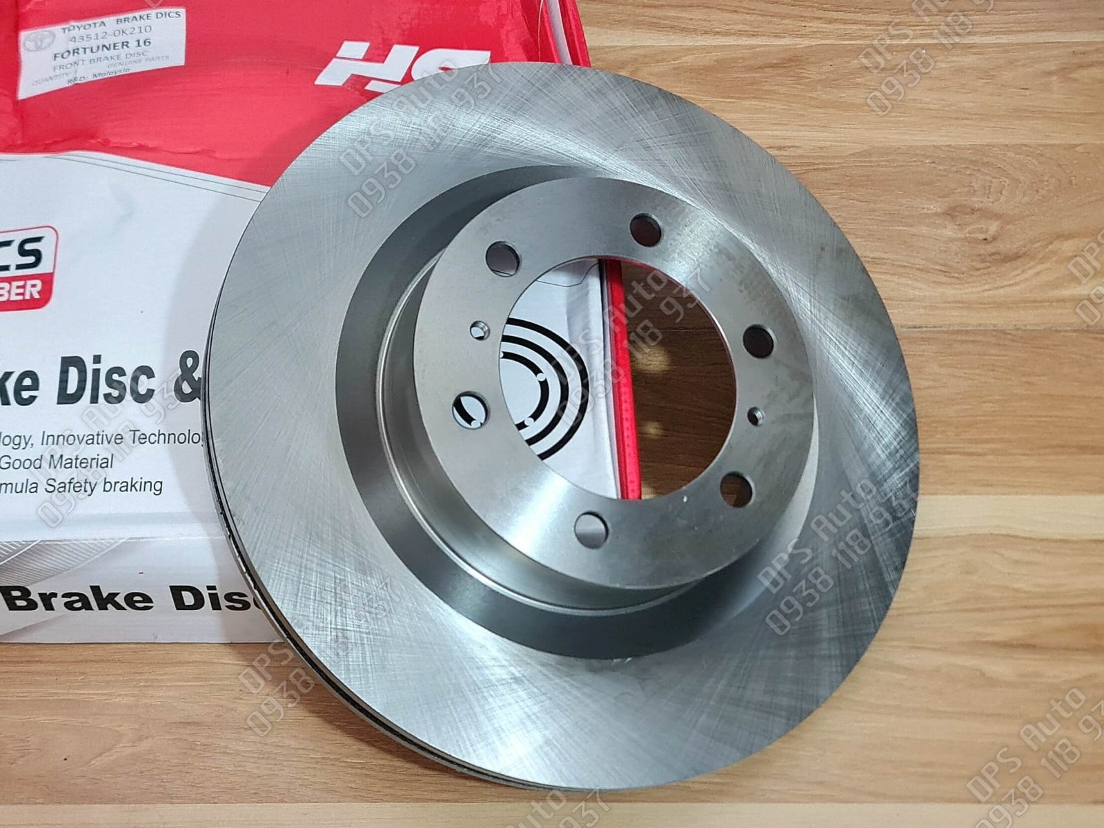 Đĩa thắng trước Toyota Fortuner 2018~ 435120K210
