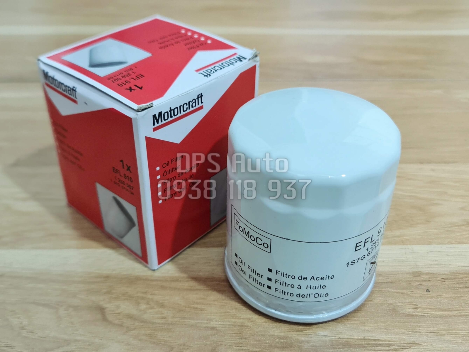 Lọc nhớt Ford Ecosport, Ford Fiesta, Ford Mondeo, Ford Focus EFL910