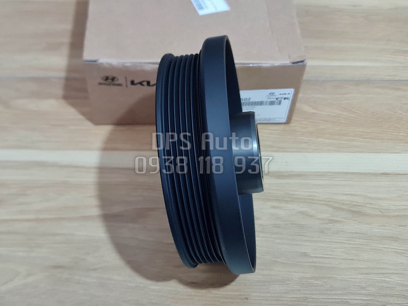 Puly cốt máy (trục cơ) Kia Sorento, Sedona hàng chính hãng 23124-2F602