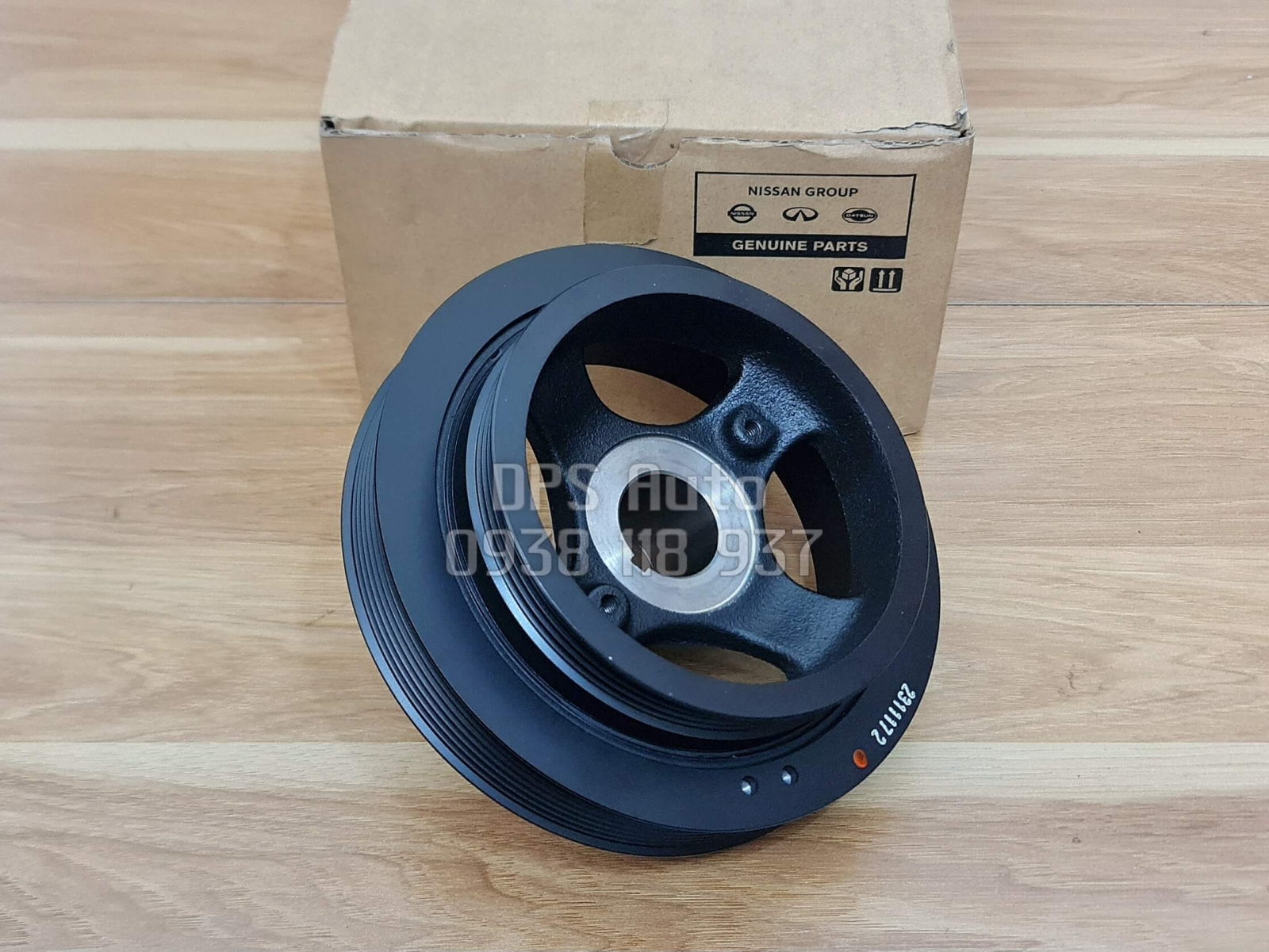 Puly cốt máy Nissan Navara 12303EB70B