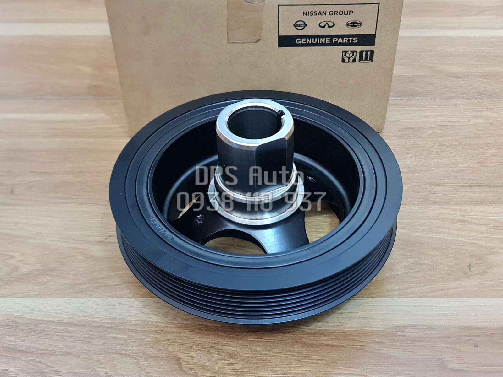 Puly cốt máy Nissan Navara 12303EB70B